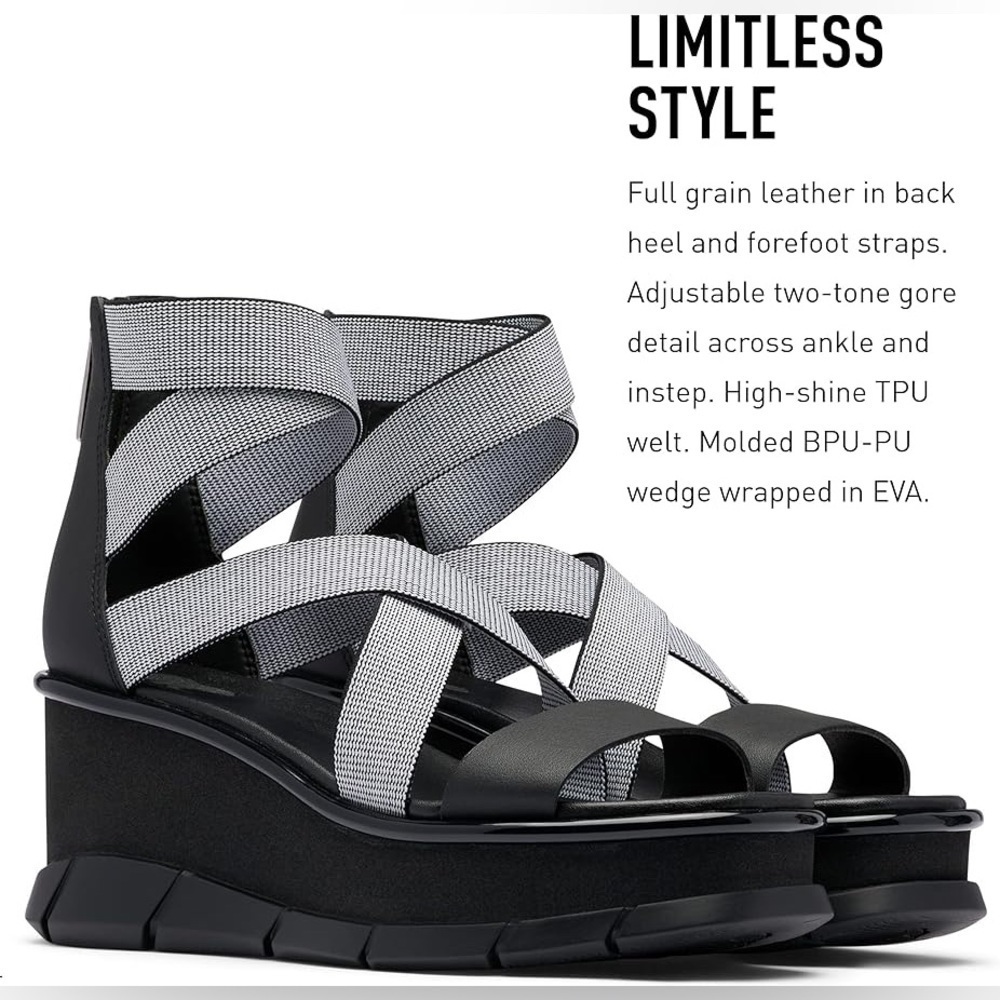 SOREL Joanie III Sport Strap Wedge Sandal - Picture 13 of 13